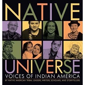 MNative Universe Voices Of Indian America History Culture Book NWT
